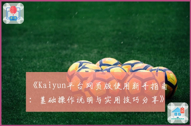 《Kaiyun平台网页版使用新手指南：基础操作说明与实用技巧分享》